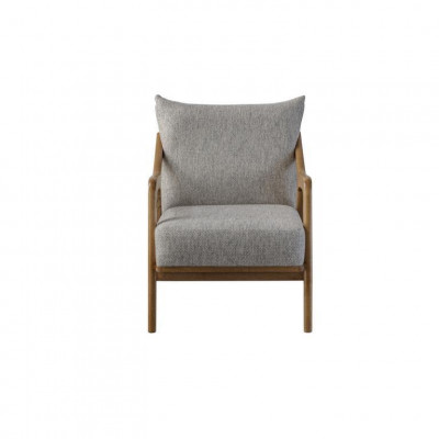 Fauteuil design moderne Mobilier de salon Couleur gris clair Style de luxe