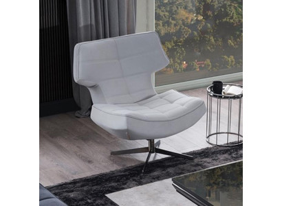 Fauteuil design moderne Salon Mobilier blanc Style de luxe.