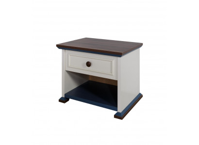 Conception Mobilier Moderne Table de chevet Enfants Côté Chambre d'adolescent Blanc Bois