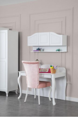 Bureau en bois Chambre de jeunes Meubles Chambre d'enfants Design Blanc