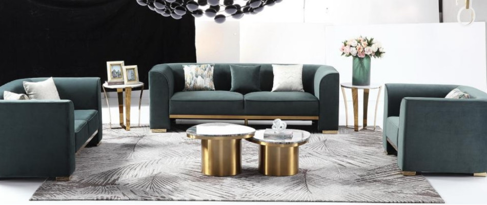 Table basse ronde design Table basse de salon Table basse Table de canapé Côté en marbre