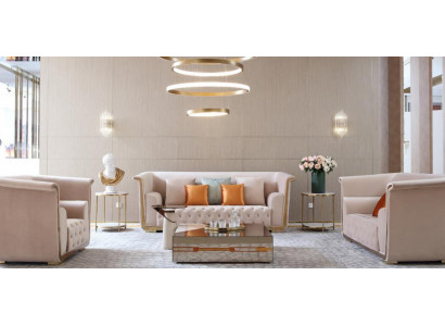 Table d'appoint Mobilier de luxe Acier inoxydable Table basse Tables Consoles Design Marbre nouveau