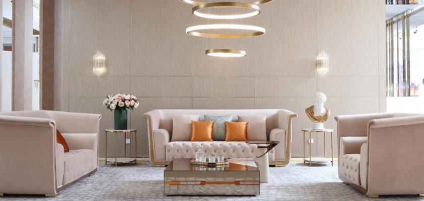 Table basse moderne avec design, table d'appoint, canapé, table en marbre, table basse en verre nouvelle.