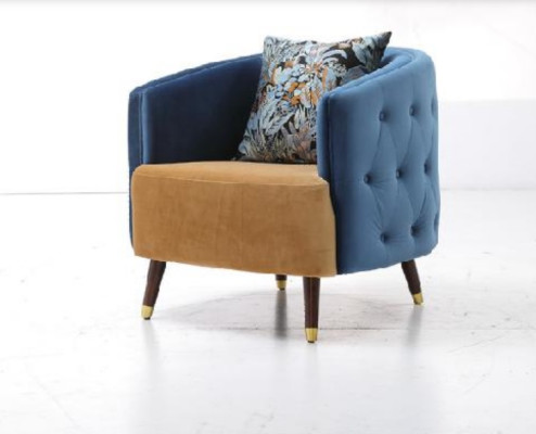 Fauteuil Canapé Rembourrage Designer Textile 1 Place Siège Canapés UnSiège neuf