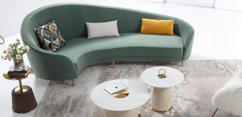 Table basse Table de design Style Meubles de luxe Table de salon Table d'appoint Nouvelle