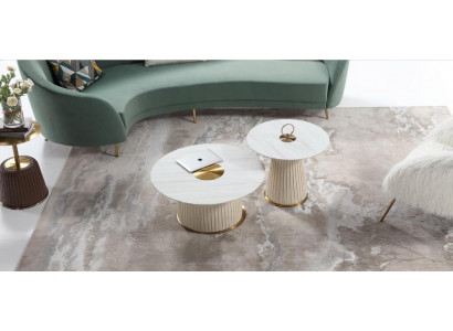 Table basse Table de design Style Meubles de luxe Table de salon Table d'appoint Nouvelle