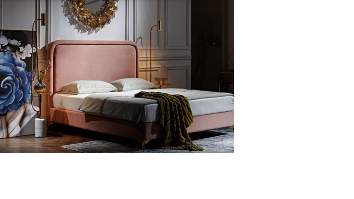 Lit double lit lit lit de mariage design luxe lit rembourré de luxe design lit 180x200cm nouveau
