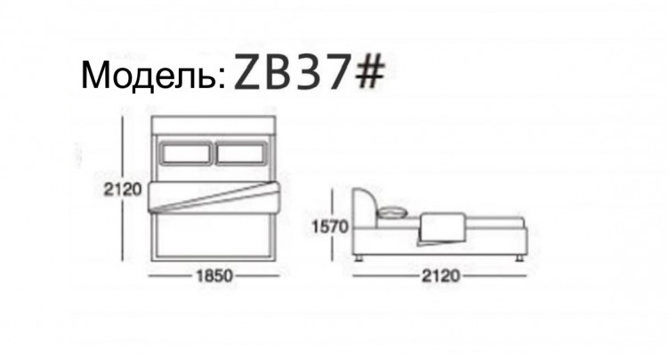 Literie pour lit 2x Table de chevet 3 pièces Ensemble de chambre à coucher Mobilier de luxe moderne lits