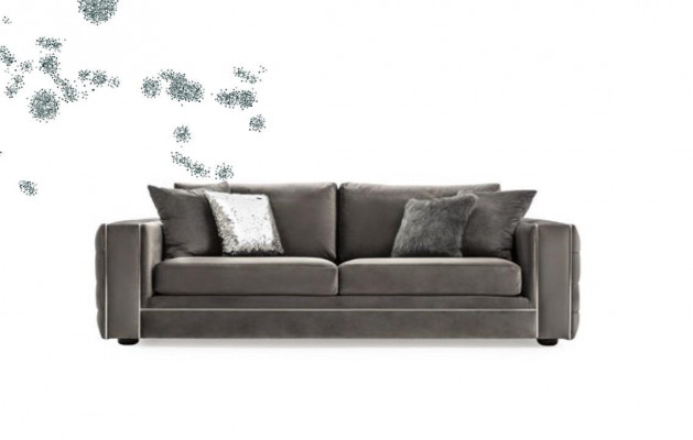 Canapé 4 places de haute qualité Canapés rembourrés Canapé de designer Canapé Chesterfield de luxe