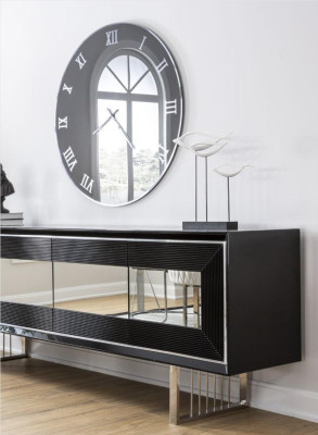 Ensemble de salle à manger Ensemble de salle à manger Table à manger Ensemble Bahut Mobilier de luxe 4 chaises Table