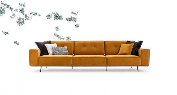 Canapé Canapé Quatre Places Mobilier Canapés Tapisseries Canapés Tissu Textile Ameublement