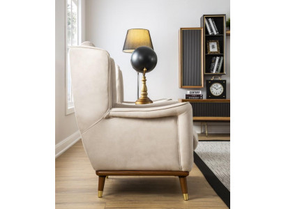 Fauteuil moderne une place de luxe, mobilier de salon, canapé 1 place neuf
