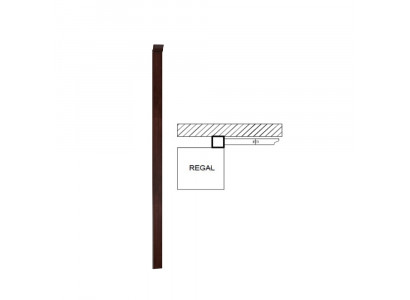 Coin de décoration Slupek Élément de bureau Bureau Bois Étagère Slupek Monaco