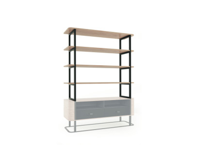 Étagère Étagère Rangement Unité murale Armoire de rangement Bureau Bureau Armoire