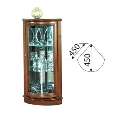 Vitrine classique Commode Commodes Armoire à tiroirs Vitrine à bar - Modèle Z-K-NM