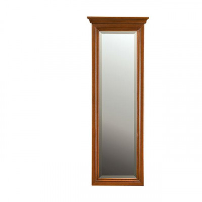 Classique Grand Miroir Miroir mural Miroir suspendu Cadre en bois Porte-manteau N-LP