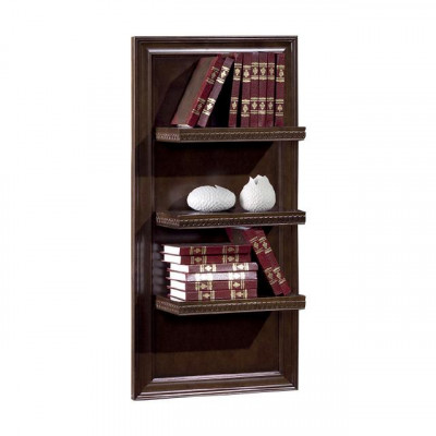 Salon Étagère XXL en bois massif 131cm Étagère de rangement Étagères CD DVD Livres