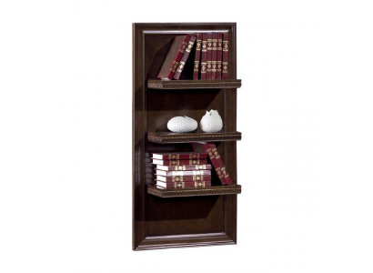 Salon Étagère XXL en bois massif 131cm Étagère de rangement Étagères CD DVD Livres