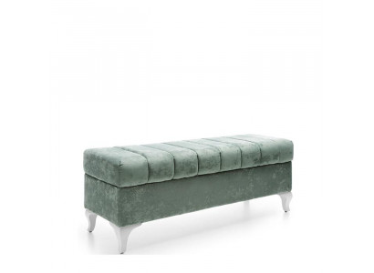 Tabouret design Chaise longue Salon Moderne Banquette repose-pieds 140 x 43cm neuf