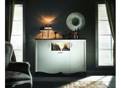 Grand coffre à tiroirs de bar design XXL Vitrine Commodes Armoire Grande nouvelle commode MIKBD