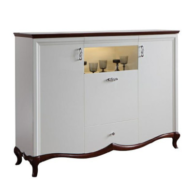 Grand coffre à tiroirs de bar design XXL Vitrine Commodes Armoire Grande nouvelle commode MIKBD