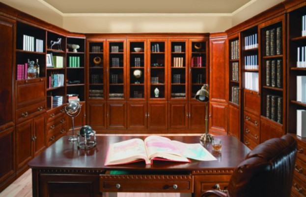 Armoires classiques Armoire murale Étagère Bibliothèque - Modèle BA-3