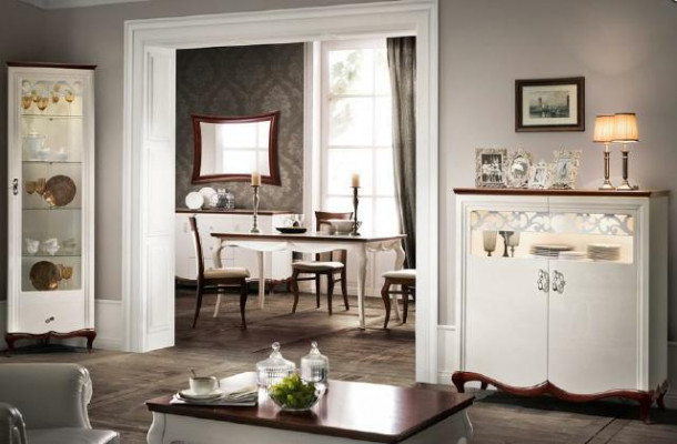 Bois massif Bois véritable Artisanat Classique Vitrine Vitrines Armoire Vitrines MIWN