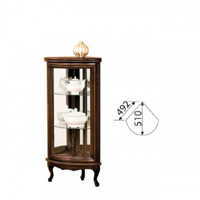 Vitrine classique Armoire italienne pour vitrine de meuble Vitrine d'exposition Armoires W-W-NM