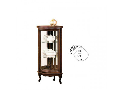 Vitrine classique Armoire italienne pour vitrine de meuble Vitrine d'exposition Armoires W-W-NM