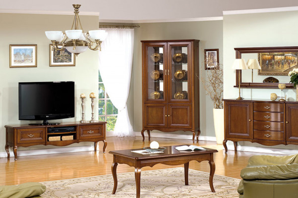 Meuble TV classique en bois massif, commode, armoire à portes, commodes, nouveau PR-TV-cabinet -D.