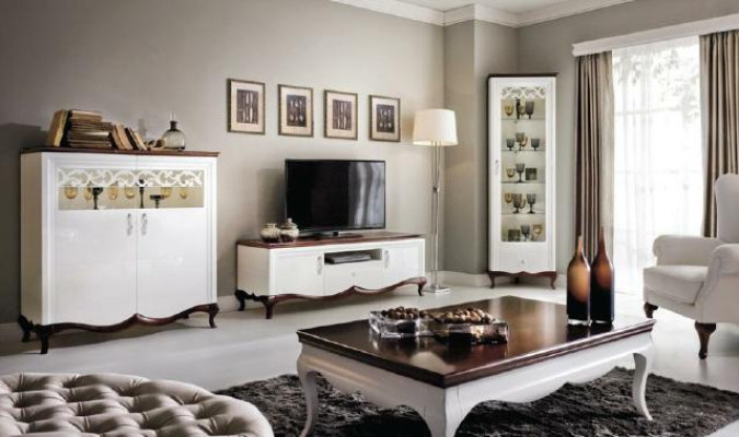 Bois massif artisanat classique Tables Table Table basse Beistell neuve - Modèle MI-2