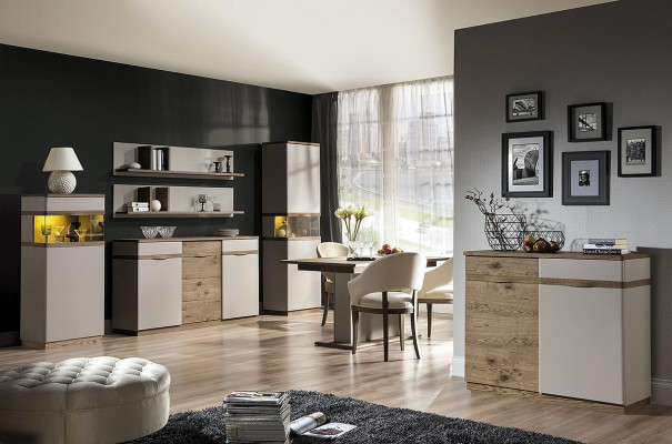 Commode classique Vitrine Commodes Vitrines Armoire Armoire Como CM-K3