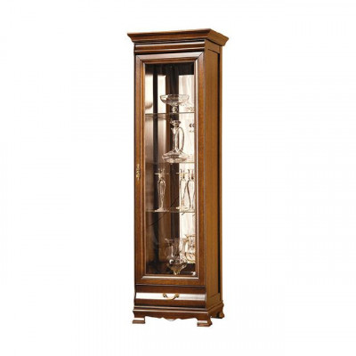 Vitrine classique vitrine armoire vitrine penderie unité murale - Modèle N-W1-2