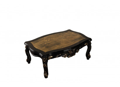 Table basse noble en bois Tables classiques de café Mobilier Tables 120x80