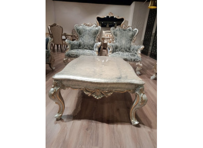 Chaise de trône classique Fauteuil Baroque Fauteuil Chesterfield en velours