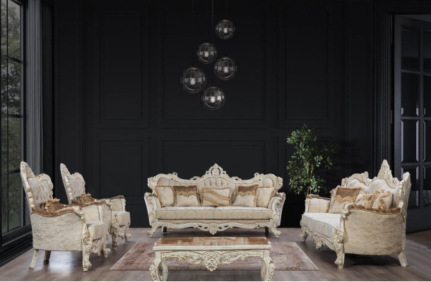 Table basse Table Tables de café Meubles Baroque Rococo Tables Ameublement