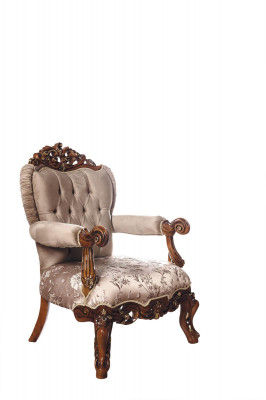 Sessel Thron Sessel Couch Barock Stühle Möbel Einrichtungsgegenstände Samt Gold