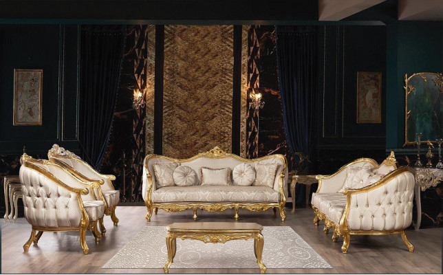 Chesterfield Fauteuil Rond avec Accoudoirs Canapé Tapisserie Ameublement Canapé Siège Unique