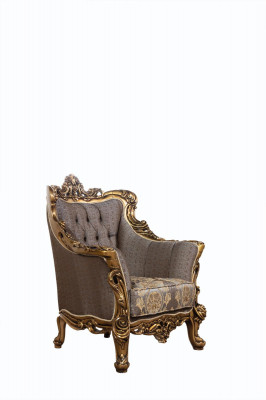 Chaise de luxe Fauteuil Baroque Rococo Mobilier Ameublement Salon Trône