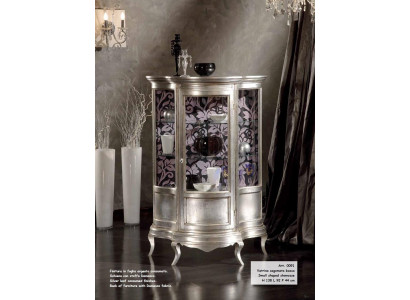 Vitrines Armoire en verre Vitrine Salon Bois Buffet de luxe Étagère nouvelle