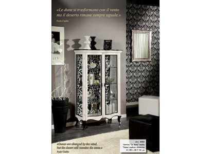 Vitrine en bois de luxe Buffet Design Armoires Blanches meubles italiens nouveau Armoire
