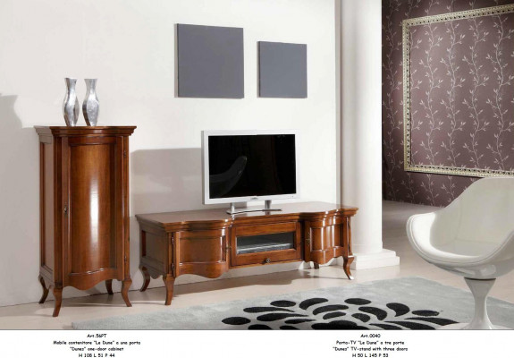 Meuble TV Sideboard Marron Armoire à tiroirs Armoire Étagère Armoires de luxe neuves