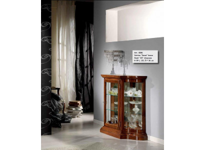 Vitrine de luxe en bois, design de buffet, armoires blanches, meubles italiens, armoire neuve