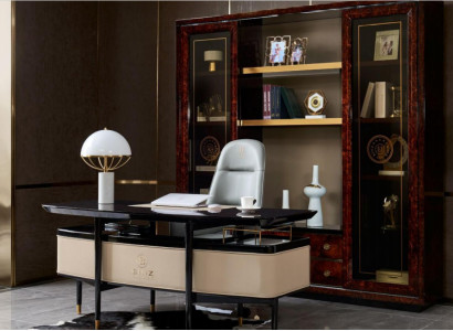 Meubles de bureau de luxe de bureau noble Ensemble de bureau Fauteuil de bureau Suite
