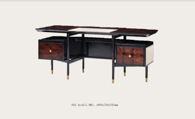 Meubles de bureau de luxe de bureau noble Ensemble de bureau Fauteuil de bureau Suite
