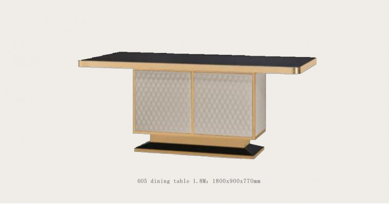 Table à manger 6 chaises Chaise Ensemble de salle à manger Ensemble de repas Mobilier moderne Table