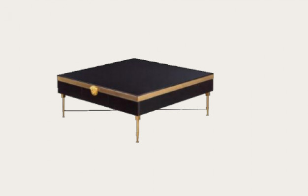Table basse de luxe Tables en bois Salon Mobilier de haute qualité Table d'appoint