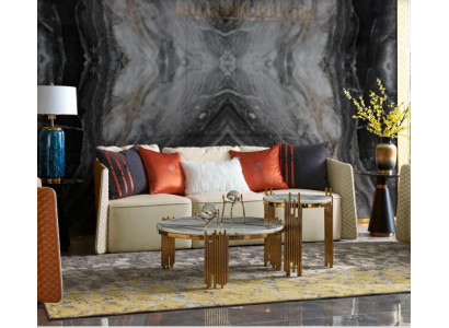 Canapé trois places Design de tapisserie de canapé moderne 3 places Canapés mobilier de salon.
