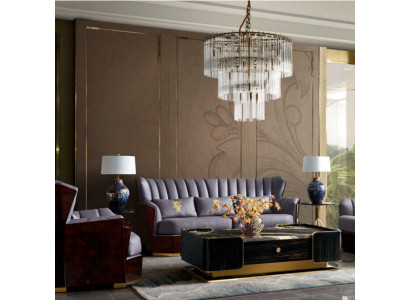 Canapé trois places en cuir canapé rembourré Design canapés luxueux Mobilier Trois places nouveau