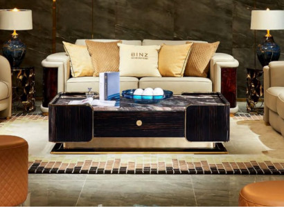 Table basse de luxe Salon table Table basse Table en bois Tables de design Meubles de style